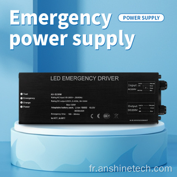 Pilote de secours pour lumière LED 150 W, pleine puissance de sortie